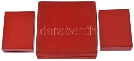 1982. "KISZ Védnökség - DV Konverter 1978-1982" öntött bronz emlékérem eredeti tokban + ~1...