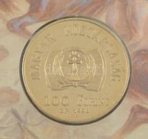 1998. 50f-200Ft (10xklf) forgalmi sor + 1998. 100Ft alpakka "1848-1849. Szabadságharc 150. évfo...