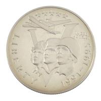 Amerikai Egyesült Államok 1995. 1/2$ Cu-Ni "II. világháború végének 50. évfordulója" tanús...