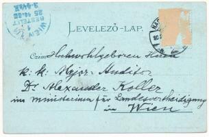 1904 Nagyvárad, Oradea; M. kir. Honvéd hadapród iskola. Lang József kiadása / k. ung. Cadettenschule...