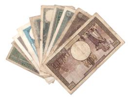 Románia 1941-1966. 50L-1.000.000L (10xklf) T:F-G
Romania 1941-1966. 50 Lei - 1.000.000 Lei (10xdiff...