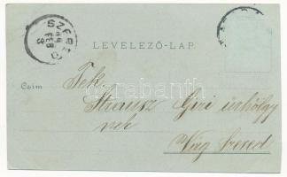 1899 (Vorläufer) Arad, Minorita templom, vár főkapuja, Maros-part, Lyceum, Arad-Csanádi egy. Vasutak...