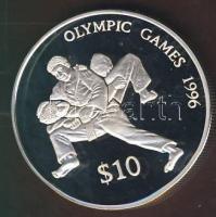 Fiji-szigetek 1993. 10$ Ag "Olimpia-Dzsúdó" T:PP