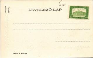 Fogaras, Fagaras; Mercur szálloda, étterem és kávéház, üzletek. Nehrer A. kiadása / hotel, restauran...