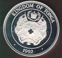 Tonga 1992. 1P Ag "Olimpia-vitorlázás" T:PP