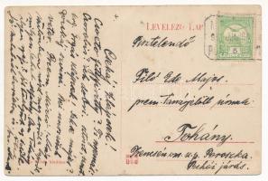 1911 Mezőfény, Fienen, Foieni; Római katolikus templom, Gulder Orbán üzlete és saját kiadása / Catho...