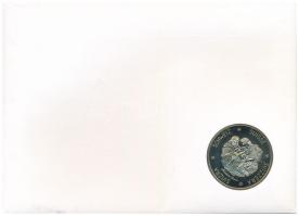 Svájc 1995. 5E Cu-Ni "Karácsony 1995", érmés borítékban, bélyegzéses bélyeggel, német nyel...