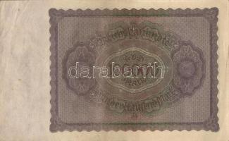 Német Birodalom / Weimari Köztársaság 1923. 100.000M (4x) egymás utáni sorszámokkal T:II+(egyszer ha...