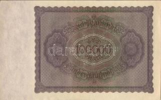 Német Birodalom / Weimari Köztársaság 1923. 100.000M (4x) egymás utáni sorszámokkal T:II+(egyszer ha...