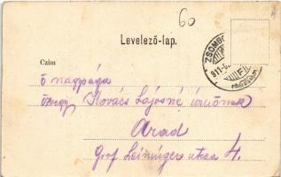 1911 Zsombolya, Hatzfeld, Jimbolia; Római katolikus templom / Catholic church (EK)