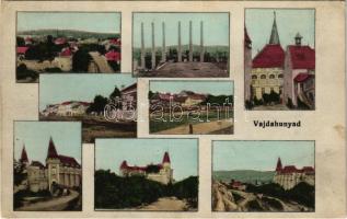 1917 Vajdahunyad, Hunedoara; vár, vasgyár / castle, ironworks, factory (fl)