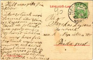 Margitta, Marghita; Fő utca, Pollák Lajos üzlete és saját kiadása / main street, publisher's sh...