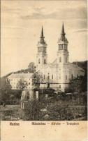 1927 Máriaradna, Radna (Lippa, Lipova); Manastirea / templom / Kirche / church (EK)