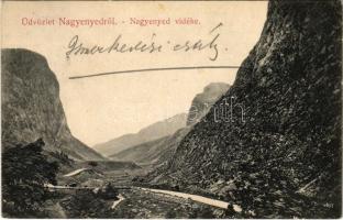 1909 Nagyenyed, Aiud; Nagyenyed vidéke. Földes Ede kiadása / general view (EK)