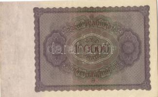 Német Birodalom / Weimari Köztársaság 1923. 100.000M (4x) egymás utáni sorszámokkal T:II