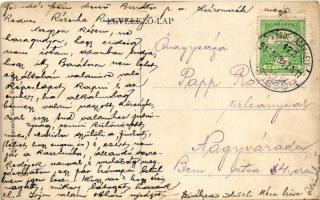 Kovászna, Covasna; Liget részlet. W.L. (?) 7269. Szabó nyomda kiadása / park (EK)