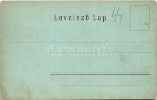 Máramarossziget, Sighetu Marmatiei; látkép 1870-ben. Kaufman Ábrahám kiadása / general view in 1870 ...