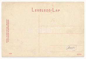 Dicsőszentmárton, Tarnaveni, Diciosanmartin; Küküllő vize és uszoda. Dosztál Kálmán "Erzsébet&q...