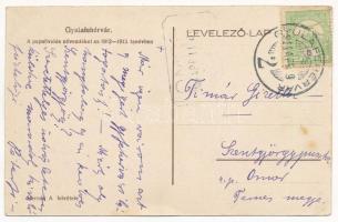 1914 Gyulafehérvár, Alba Iulia; A papnövelde növendékei az 1912-13. tanévben. Sternád A. felvétele /...