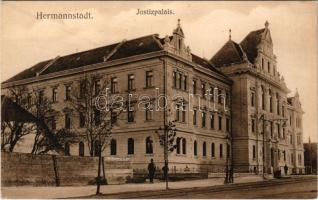 Nagyszeben, Hermannstadt, Sibiu; Igazságügyi palota / Justizpalast / Palace of Justice (EK)