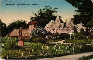 1918 Kolozsvár, Cluj; Botanikus kerti részlet / botanical garden (EK)