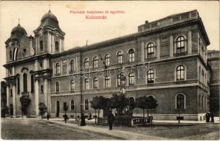 Kolozsvár, Cluj; Piaristák temploma és egyetem / church, university (fl)