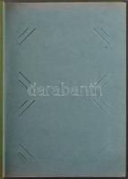 Kb 200 férőhelyes szép szecessziós képeslap album jó állapotban