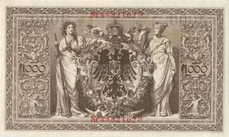 Német Birodalom / Császárság 1910. 1000M (5x) egymás utáni sorszámokkal T:II+