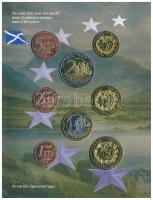 Nagy-Britannia 2003. 1c-2E (8xklf) próbaveret forgalmi sor karton dísztokban T:UNC
Great Britain 20...