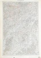 1913 Trentschin, Neusohl (Trencsén és Besztercebánya, Felvidék), 2 db katonai térkép, 1 : 200.000, K.u.k. militär-geographisches Institut, feltekerve, 63x44 cm