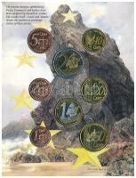 Nagy-Britannia 2002. 1c-2E (8xklf) próbaveret forgalmi sor karton dísztokban T:UNC
Great Britain 20...