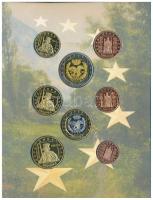 Andorra 2003. 1c-2E (8xklf) próbaveret forgalmi sor karton dísztokban T:UNC
Andorra 2003. 1 Cent - ...