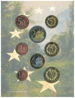 Andorra 2003. 1c-2E (8xklf) próbaveret forgalmi sor karton dísztokban T:UNC
Andorra 2003. 1 Cent - ...