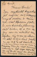 1917 Ajánlott díjjegyes levelezőlap díjkiegészítéssel Lengyelországba / Registered PS-card with addi...