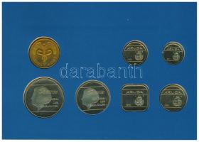 Aruba 1991. 5c - 2 1/2Fl (6xklf) forgalmi sor + "Aruba" zseton szettben, karton dísztokban...