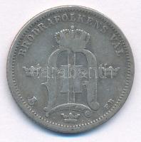 Svédország 1899. 50ö Ag T:F karc
Sweden 1899. 50 Öre Ag C:F scratch
Krause KM#740