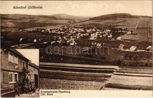 1931 Allendorf, Dillkreis (Haiger), Kolonialwaren-Handlung Carl Stark / general view, shop of Carl Stark