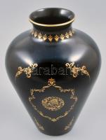 Fabergé Firebird porcelán váza. Matricás, jelzett, hibátlan. 25 cm,