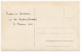 1924 Moreni, Badende Kindern in die Krikov (Cricov) / bathing children in the Cricov river. photo (c...