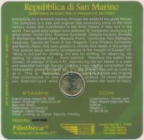 San Marino 2007. 50c díszcsomagolásban, benne 10db san marinoi bélyeggel T:UNC
San Marino 2007. 50 ...