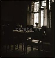 Lakásbelsők, 5 db fotónegatív, 6×6 cm