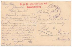 1918 Focsani, Foksány; street view, shops, restaurant and beer hall. photo + "K.u.K. Sturmbaon ...