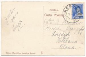 Moinesti, Primaria si Politia / town hall and police. Edit. Isac Gartenberg (EK)