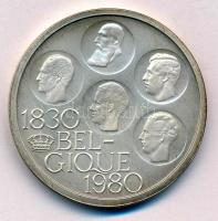 Belgium 1980. 500Fr ezüstözött Cu-Ni "A Függetlenség 150. évfordulója" francia felirattal,...