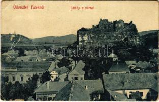 1911 Fülek, Filakovo; vár, szálloda. Andor Ernő kiadása. W.L. Bp. 5962. / Filakovsky hrad / castle, hotel (b)