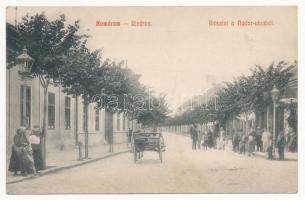 1914 Komárom, Komárno; Újváros, részlet a Nádor utcából, üzlet / street view, shop (EK)