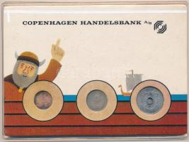 Dánia 1982. 5ö - 10K (6xklf) forgalmi sor karton dísztokban T:UNC patina
Denmark 1982. 5 Öre - 10 K...