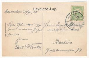 1908 Barackospatak, Barackospataka, Barackos, Baratcos; Az "Unio" Erdőipar rv. trs. sodron...