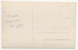 Temesszlatina, Slatina-Timis; utca, erdélyi folklór / street view, Transylvanian folklore. photo (vá...