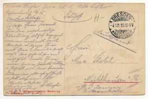 1915 Rakasdia, Rakasd, Racasdia; Selyembeváltás. M. E. Hoffmann kiadása / Alegatura Gogoaselor / sil...